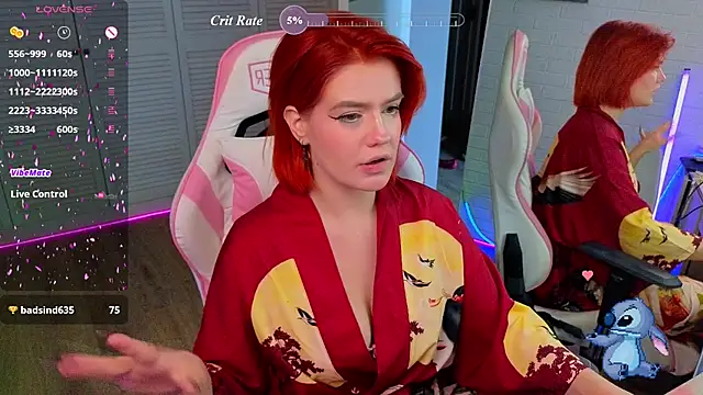 RedVelveten Webcam show