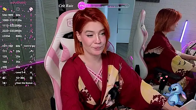 Show de RedVelveten na webcam