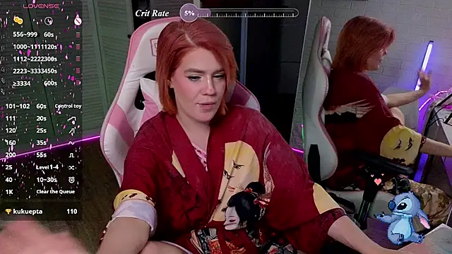 Chat +18 de RedVelveten ao vivo