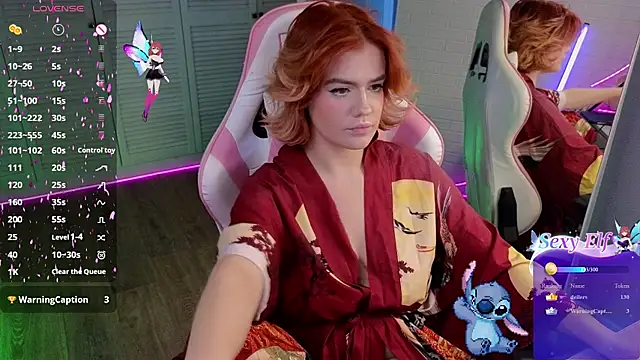 Chat +18 de RedVelveten ao vivo