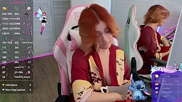 RedVelveten Webcam show
