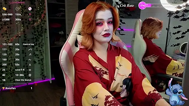 Show de RedVelveten na webcam