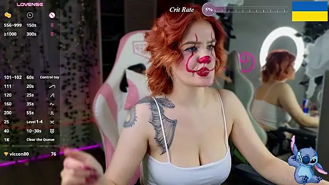 RedVelveten Шоу с уебкамера