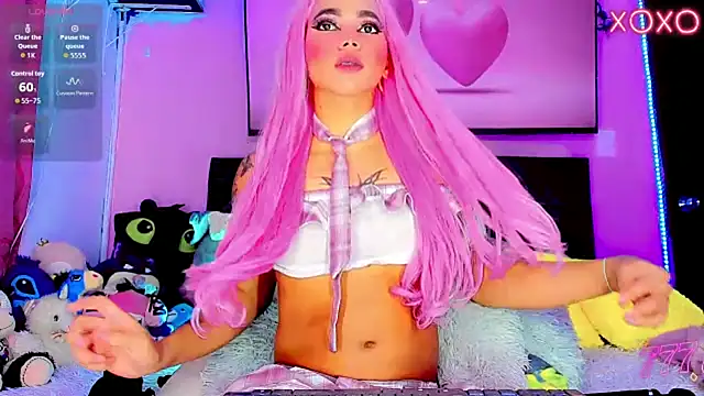 Thalia_girl21: διαδικτυακό σόου στην κάμερα