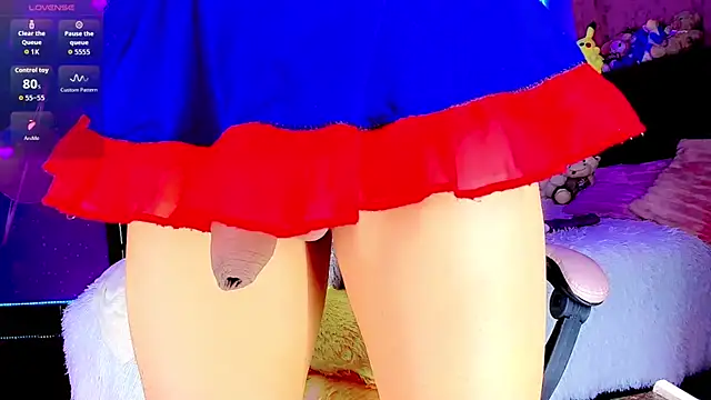 Thalia_girl21: διαδικτυακό σόου στην κάμερα