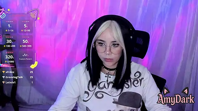 _AmyDark: διαδικτυακό σόου στην κάμερα