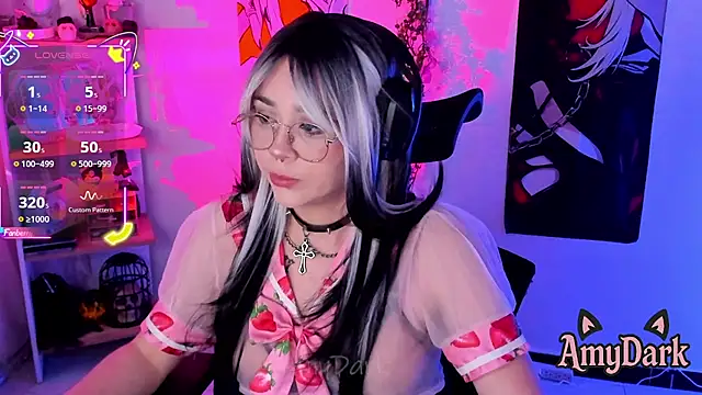 _AmyDark Adlı Modelin Web Kamerası Şovu