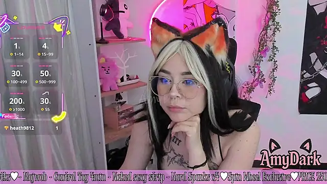Chat +18 de _AmyDark ao vivo