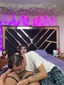 Show modela BriannaTS_and_David na web-kameri