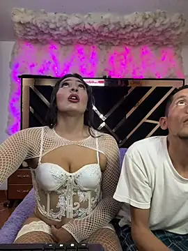 Show modela BriannaTS_and_David na web-kameri