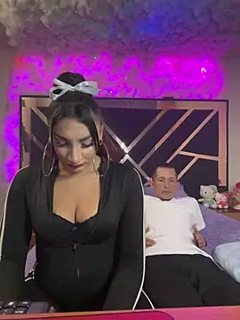 Show modela BriannaTS_and_David na web-kameri