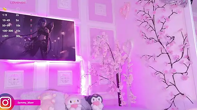 XXX chat uživo modela Sammyblaer