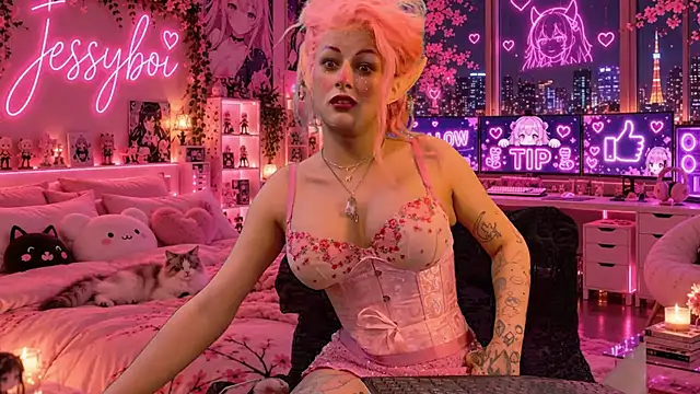 Show modela jessy0504 na web-kameri