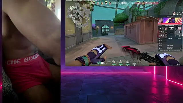 הופעת וובקאם של fitbro191