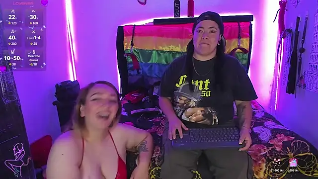 katieeandsharonn Show in webcam