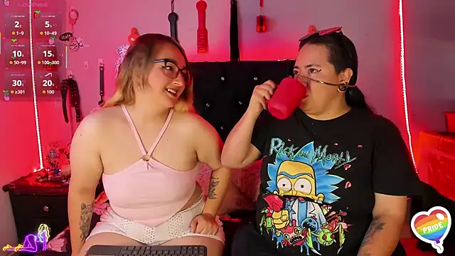 katieeandsharonn Webcam show