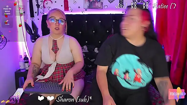 Show de webcam de katieeandsharonn