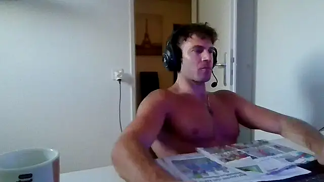 Show de alpha-hunk na webcam