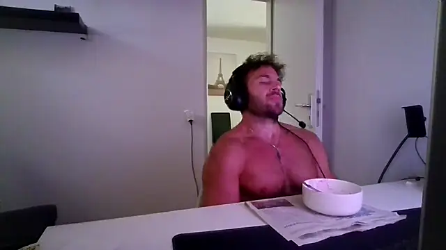 Show de alpha-hunk na webcam