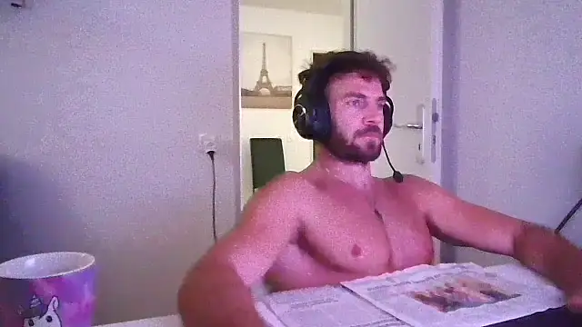 Show de alpha-hunk na webcam