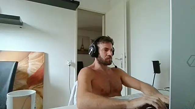 Show de alpha-hunk na webcam