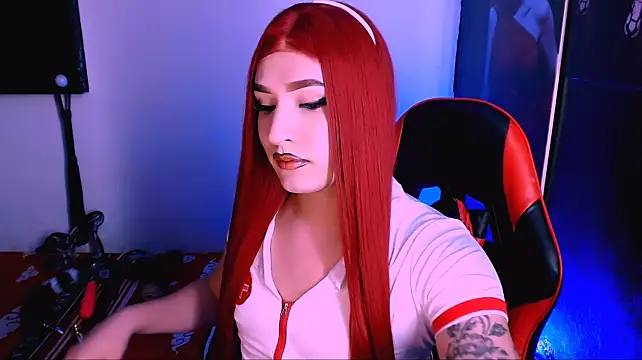 Show de webcam de bubble_red