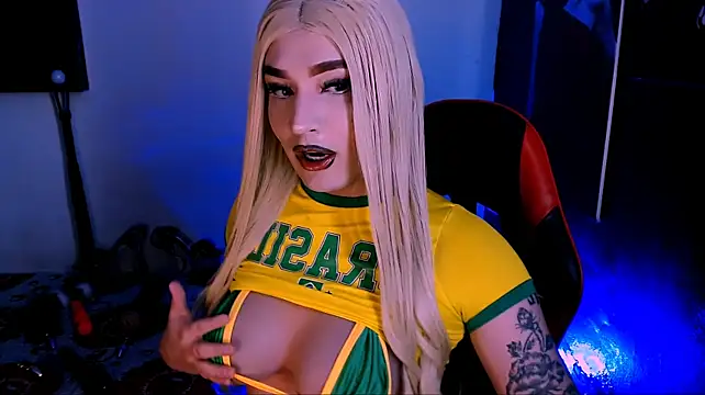 Show de bubble_red na webcam