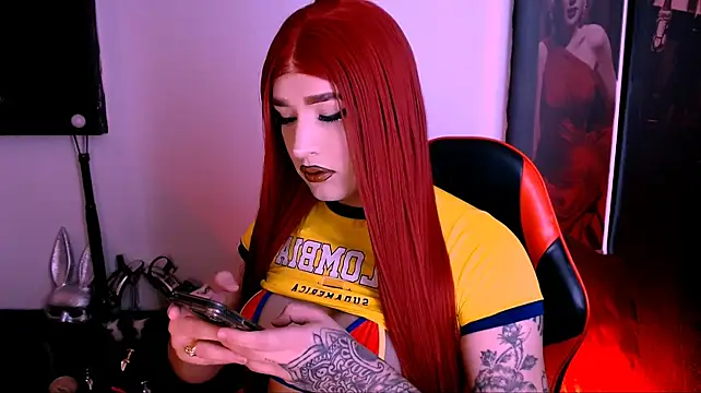 bubble_red's Webcam Show