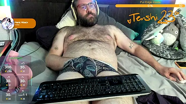Show modela tenshi23strip na web-kameri