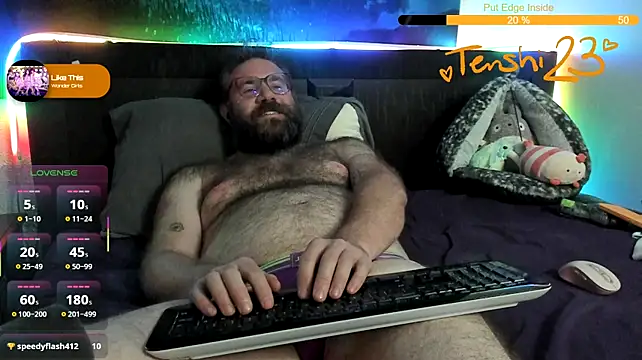 Webkamerová show tenshi23strip