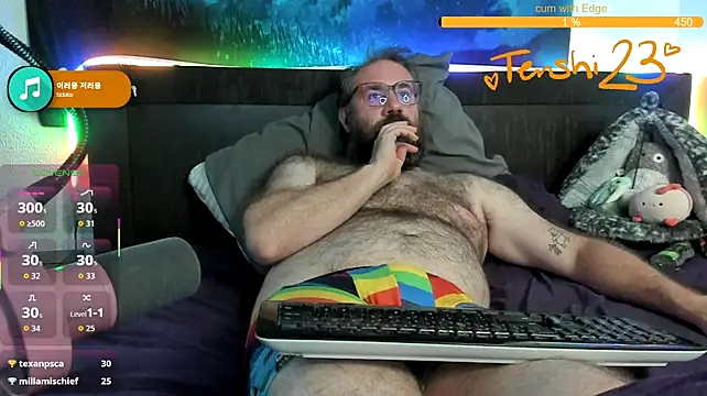 הופעת וובקאם של tenshi23strip