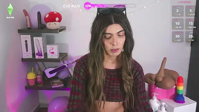 valentina_crttiのウェブカメラショー