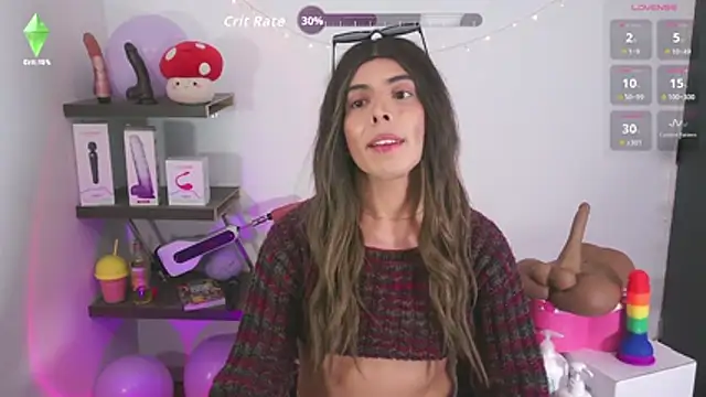 valentina_crttiのウェブカメラショー
