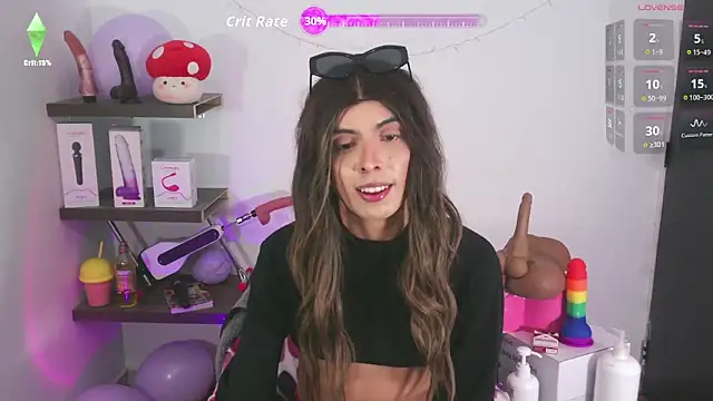 valentina_crttiのウェブカメラショー