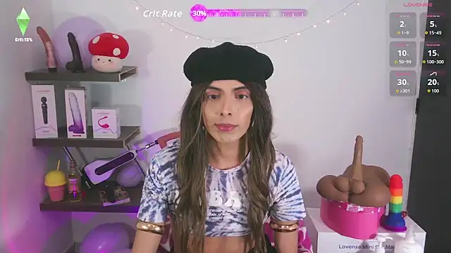 Show modela valentina_crtti na web-kameri