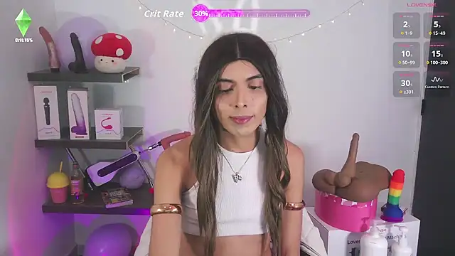 Show modela valentina_crtti na web-kameri