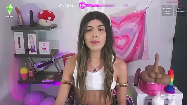 valentina_crtti: διαδικτυακό σόου στην κάμερα