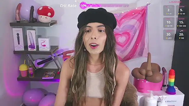 valentina_crttiのウェブカメラショー