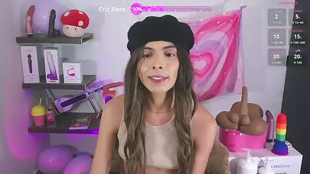 valentina_crttiのウェブカメラショー