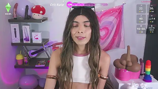 Show modela valentina_crtti na web-kameri