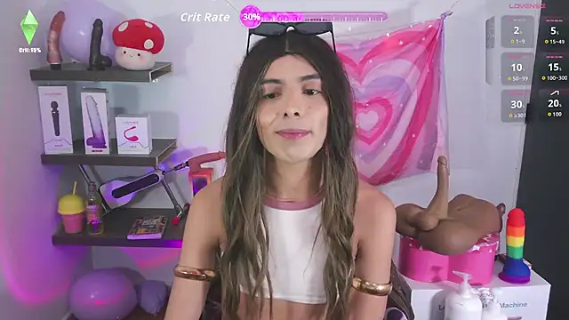 valentina_crttiのウェブカメラショー