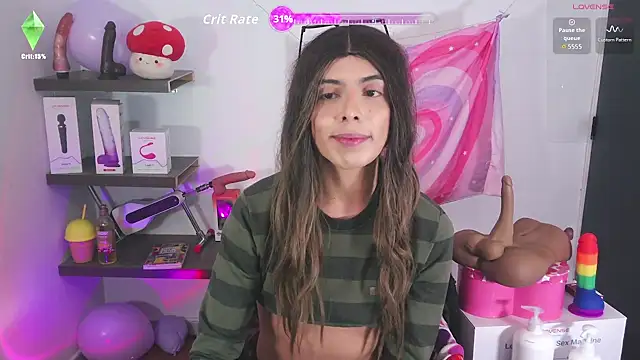valentina_crtti: διαδικτυακό σόου στην κάμερα