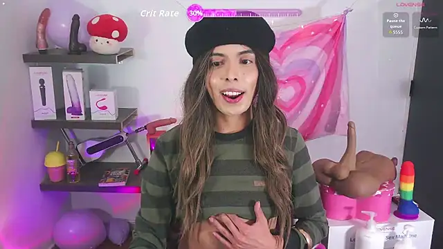 valentina_crttiのウェブカメラショー