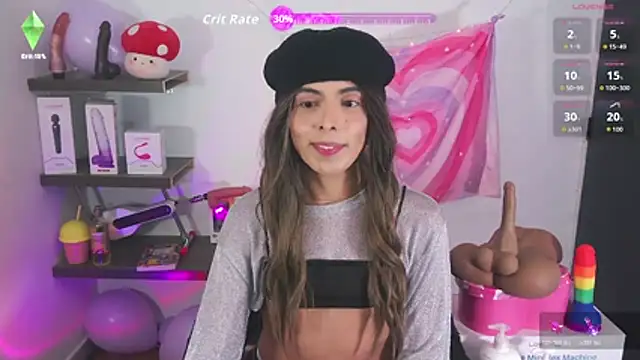 Show modela valentina_crtti na web-kameri