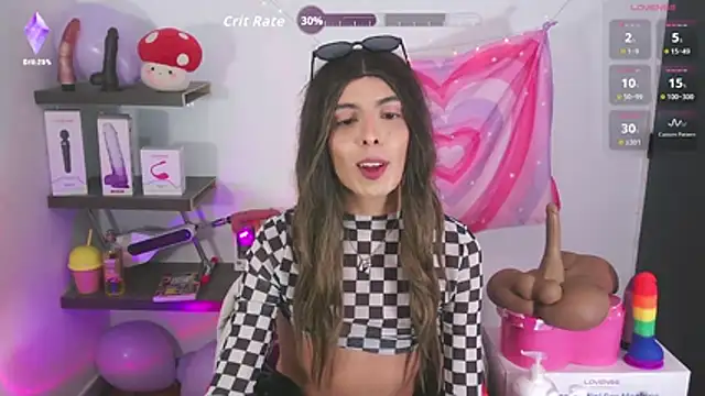 Show modela valentina_crtti na web-kameri