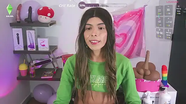 Show modela valentina_crtti na web-kameri