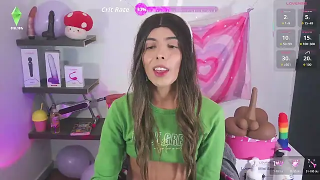 valentina_crtti: διαδικτυακό σόου στην κάμερα