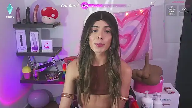 valentina_crttiのウェブカメラショー