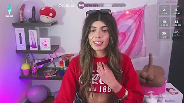 Show modela valentina_crtti na web-kameri