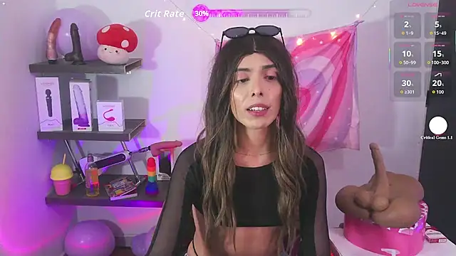 valentina_crttiのウェブカメラショー